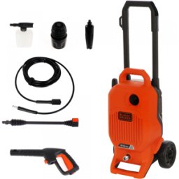 Black & Decker BEPW1700-QS - Idropulitrice ad acqua fredda - 125 bar - 408 l/h