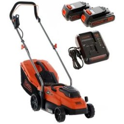 Black & Decker BCMW3318L2-QW - Tagliaerba a batteria - 2x18V/2.5Ah - Taglio 33 cm