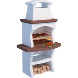 Linea VZ Maiorca - Barbecue in muratura a legna e carbone