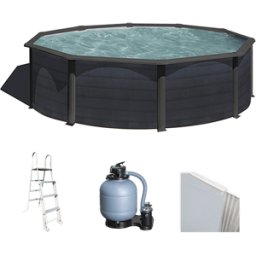 Gre Kea Rotonda Ø460 x 120 cm - Piscina fuori terra in acciaio