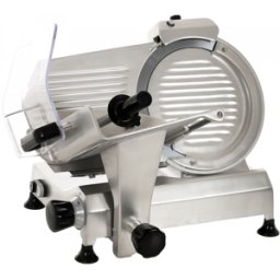 FAC F300E - Affettatrice a gravità - CE Professionale - in alluminio anodizzato