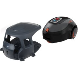 Black & Decker BCRMW123-QW - Robot rasaerba - con perimetro - tosaerba con batteria al litio 12V