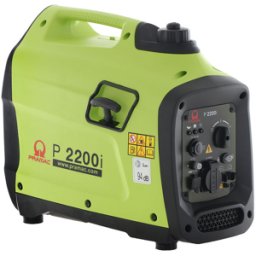 Pramac P2200i - Generatore di corrente ad inverter silenziato 2.1 kW - Continua 1.9 kW Monofase