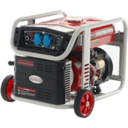 GeoTech-Pro iGGP5000ES - Generatore di corrente inverter con avv. elettrico carrellato 4 kW - Continua 3.5 kW Monofase