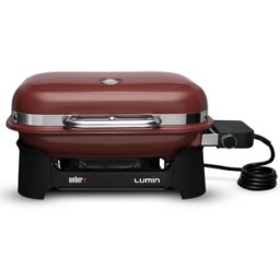 Weber Lumin Compact Red - Barbecue elettrico portatile