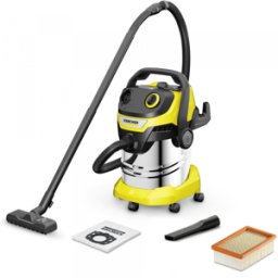 Karcher WD 5 S V-25/5/22 - Bidone aspiratutto - Soffiatore - bidone 25 lt - 1100W