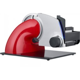 Graef SKS Line 700 Rossa - Affettatrice a sbalzo con lama da 170 mm - Con illuminazione a Led