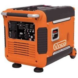 Vinco QL3000i - Generatore di corrente silenziato carrellato a inverter 3 kW - Continua 2.8 kW Monofase