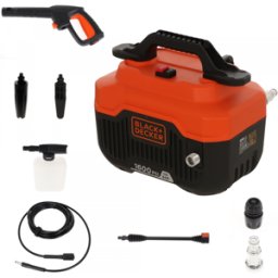 Black & Decker BEPW1300H-QS - Idropulitrice ad acqua fredda - 110 bar - 396 l/h