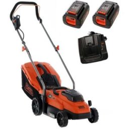 Black & Decker BCMW3336L2-QW - Tagliaerba a batteria - 36V/2.5Ah - Taglio 33 cm