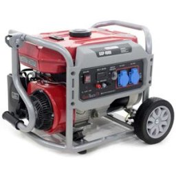 GeoTech Pro GeoTech-Pro GGP 4000 - Generatore di corrente carrellato con AVR 3.6 kW - Continua 3.2 kw Monofase