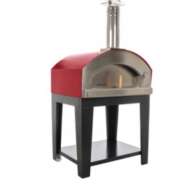 Rossofuoco Campagnolo Rosso - Forno a legna da esterno con carrello