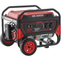 Mosa GE 3900 - Generatore di corrente a benzina carrellato 3.3 kW - Continua 3 kW Monofase