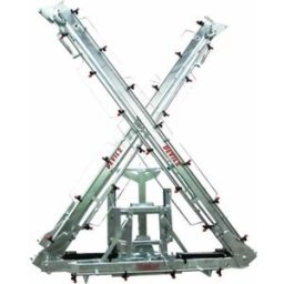 AgriEuro TOP-LINE Barra diserbo idraulica pesante zincata 14 mt con 28 getti membrana, a 2 pistoni