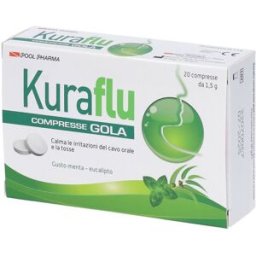 POOL-PHARMA Kuraflu Gola Menta e Eucalipto 20 compresse