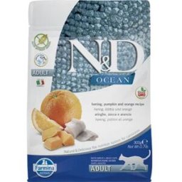 N&D Ocean Gatto Adult Aringa Zucca Arancia 300G
