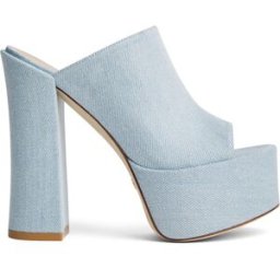 Stuart Weitzman Skyhigh 145 Platform Slide - Donna Chiaro 38