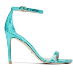Stuart Weitzman Nudistcurve 100 Sandal - Donna Capri 36.5