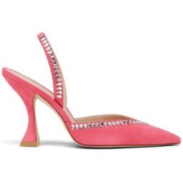 Stuart Weitzman Gemcut Xcurve 100 Slingback Pump - Donna Rosa Acceso 37