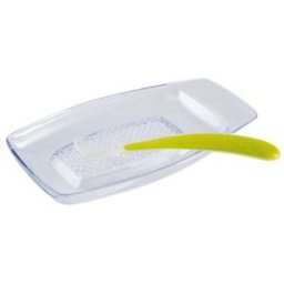 Grattugia E Cucchiaio In Silicone Chicco