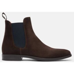 Scarosso Giacomo Brown - Uomo Chelsea Boots Marrone - Camoscio - Jetsetter Edition 47
