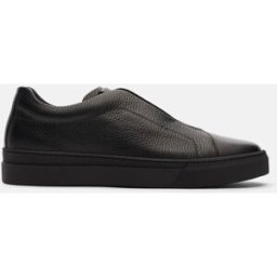 Scarosso Luca Nero Martellato - Uomo Sneaker Nero - Vitello 40,5