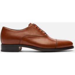 Scarosso Vesta - Uomo Oxford Cognac - Vitello 44
