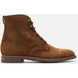 Scarosso Paolo Snuff - Uomo Stivali Marrone - Camoscio 45