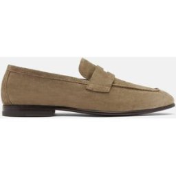 Scarosso Gregory Taupe Scamosciato - Uomo Mocassini Taupe - Camoscio 41,5