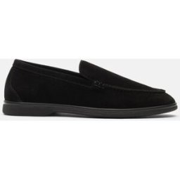 Scarosso Ludovica Nera Scamosciata - Donna Mocassini Nero - Camoscio 40