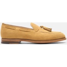 Scarosso William Tan Suede - Uomo Mocassini Tabacco - Camoscio 42