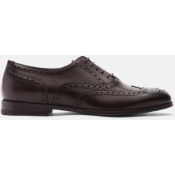 Scarosso Judy Brown - Donna Scarpe Oxford Marrone - Vitello 38,5