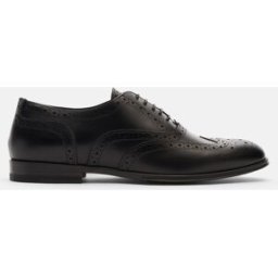 Scarosso Judy Black - Donna Scarpe Oxford Nero - Vitello 38,5