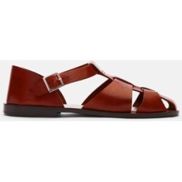 Scarosso Apollo Cognac - Uomo Sandali Cognac - Vitello 42