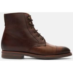 Scarosso Paolo Caramello Lux - Uomo Stivali Marrone - Vitello 40