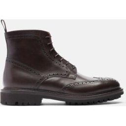 Scarosso Thomas Moro Scamosciato - Uomo Stivali Marrone Scuro - Camoscio 41