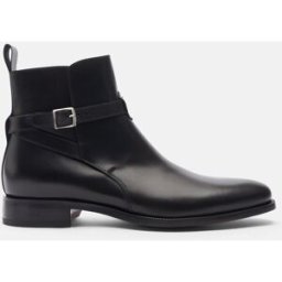 Scarosso Libero Nero - Uomo Jodhpur Boots Nero - Vitello 42,5
