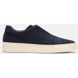 Scarosso Luca Blu Scamosciato - Uomo Sneaker Blu - Camoscio 44