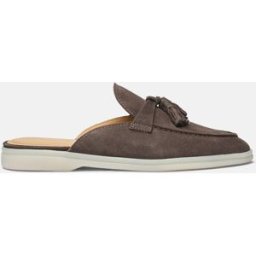 Scarosso Lucrezia Deep Taupe scamosciata - Donna Mules Deep Taupe - Camoscio 38