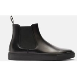 Scarosso Tommaso Nero Intenso - Uomo Sneaker Nero - Vitello 41,5