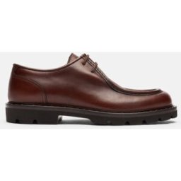 Scarosso Damiamo Burgundy - Uomo Derbies Burgundy - Vitello 44