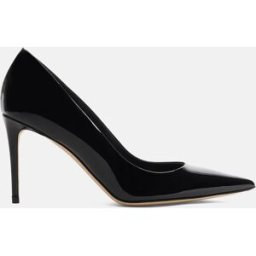 Scarosso Gigi Black Patent - Donna Décolleté Nero - Vernice 37,5