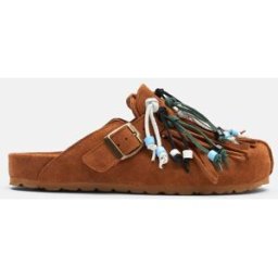 Scarosso Geo Deserto - Uomo Mules Marrone Chiaro - Camoscio 45