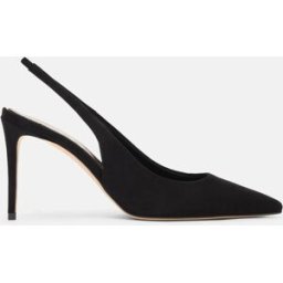 Scarosso Sutton Black Suede - Donna Décolleté Nero - Camoscio 39