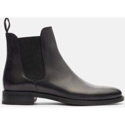 Scarosso Enzo Nero - Uomo Chelsea Boots Nero - Vitello 43