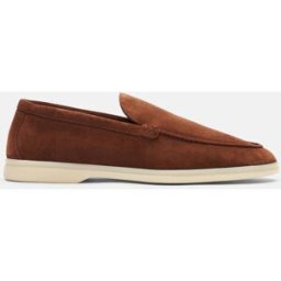 Scarosso Ludovico Marrone Scamosciato - Uomo Mocassini Marrone - Camoscio 43,5