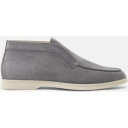 Scarosso Leonardo Grigio Scamosciato - Uomo Stivali Grigio - Camoscio 43