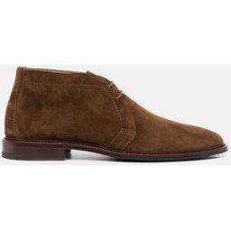 Scarosso Gary Tobacco Suede - Uomo Stivali Tabacco - Camoscio 41,5