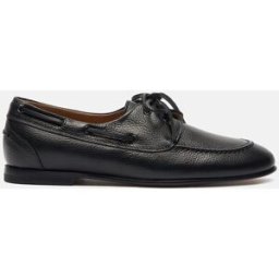 Scarosso Ginevra Nera Martellata - Donna Mocassini Nero - Vitello 38