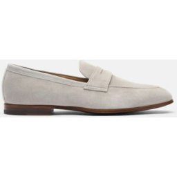Scarosso Marzio Taupe Scamosciato - Uomo Mocassini Grigio - Camoscio 47